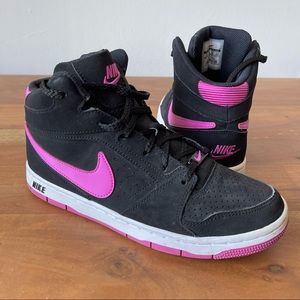 Nike Dunk High Women’s Black & Pink Sz 8